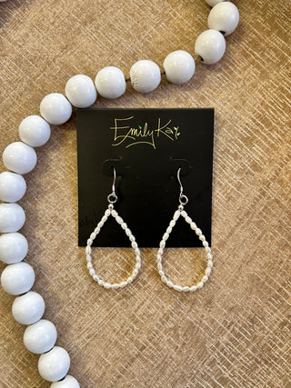 Small Hoop Earrings by Emily Kai