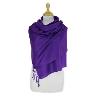 Solid Color Pashmina Scarf Shawl