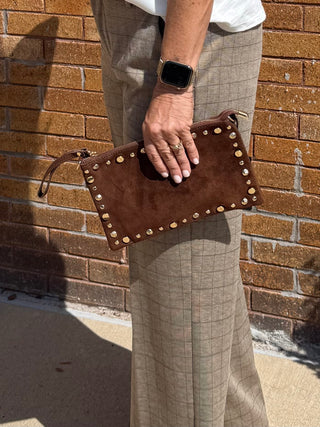 Gilda Suede Leather Bag