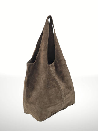 Giannina 221024 Suede Leather Shoulder Bag