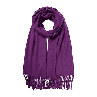 Solid Color Pashmina Scarf Shawl