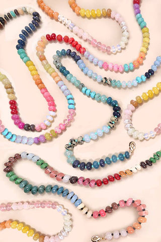 Rainbow Agate Necklace