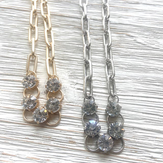Crystal Wrap Bracelet or Necklace