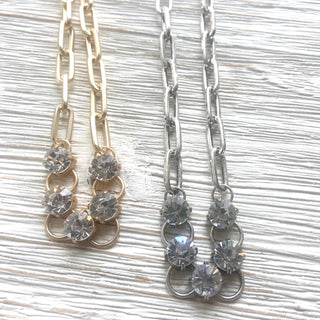 Crystal Wrap Bracelet or Necklace