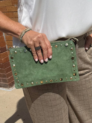 Gilda Suede Leather Bag