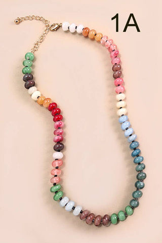 Rainbow Agate Necklace