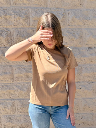 Remington Tee Camel  by Kut from the Kloth