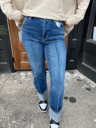 Holly Straight Leg Wide Hem Provance