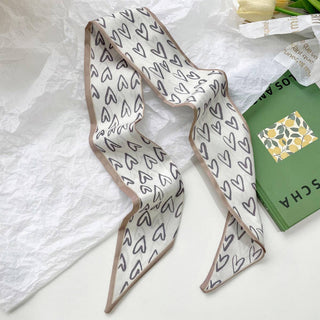 Khaki Silk Scarf