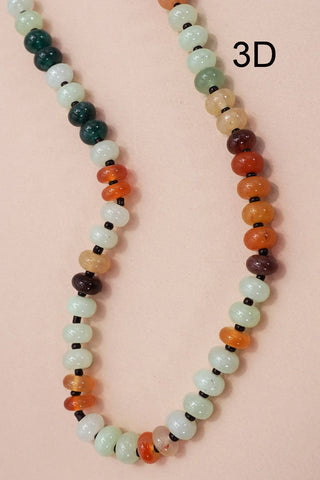 Rainbow Agate Necklace