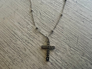 18K Gold Cross Necklaces