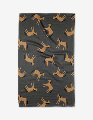 Horses Tea Towel by Geometry