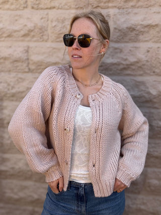 Dance More Buttoned Cardigan