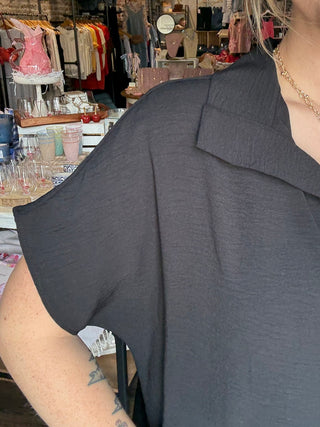 Solid Basic Shirt Black