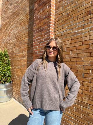 Cirrus Cozy Sweater Burnt Ash by Z Supply