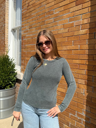 Arlet Thermal Top Garland Green by Z Supply