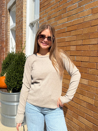 Arlet Thermal Top Smoked Heather by Z Supply