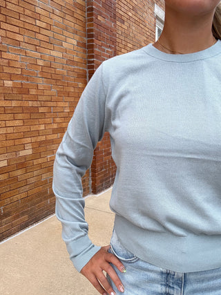 The Perfect Layer Sweater Clearwater by Z Supply