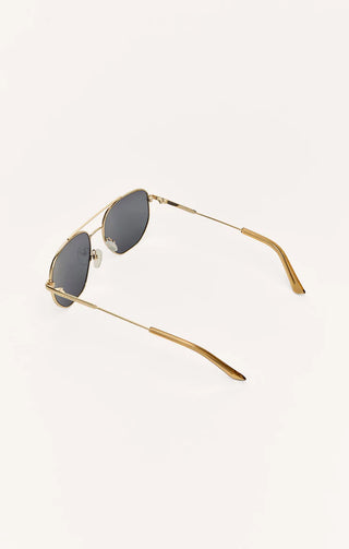 Highway Gold Grey Polarized Sunglasses by Z Supply