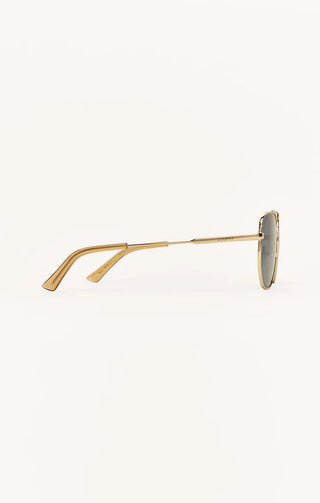 Highway Gold Grey Polarized Sunglasses by Z Supply