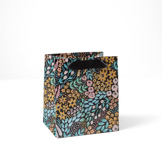 Black Floral Gift Bag