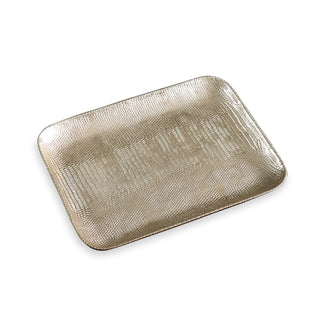 GIFTABLES Sierra Modern Python Tray (Gold)