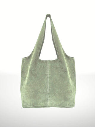 Giannina 221024 Suede Leather Shoulder Bag