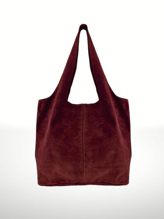 Giannina 221024 Suede Leather Shoulder Bag