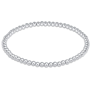Classic 3mm Sterling Silver Bracelet enewton