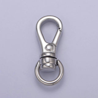 Gold Filled Push In Clasp, Plain Lobster Clasp, Enhancer Link to Charms, 25X10mm L-662 L-663