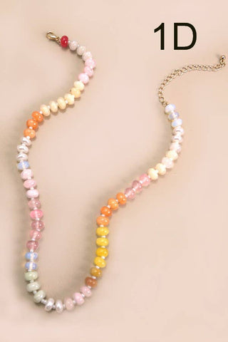Rainbow Agate Necklace