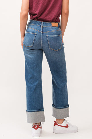Holly Straight Leg Wide Hem Provance