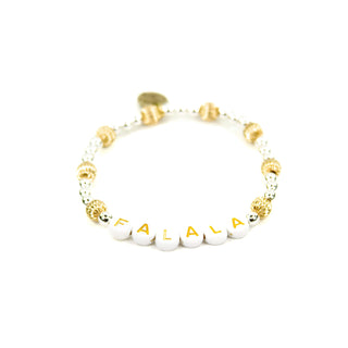 Merry 18K Gold & Enamel Christmas Bracelet: Falala