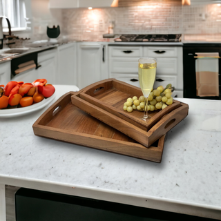 "Bartenders" Acacia Wood Charcuterie Trays