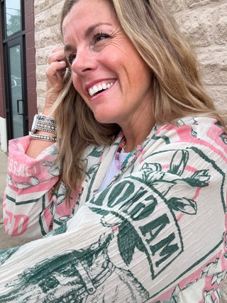 Boho Horse Lightweight Shacket