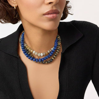 Refined Stone Bead Necklace – Timeless Everyday Accent