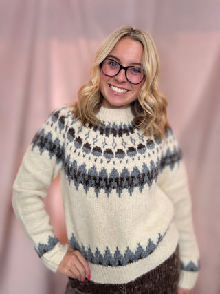 Montana Sky Fairisle Sweater