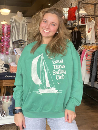 Sail Away Sunday Sweatshirt