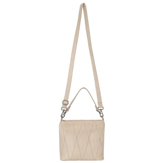 Ivy Diamond Leather Crossbody Bag