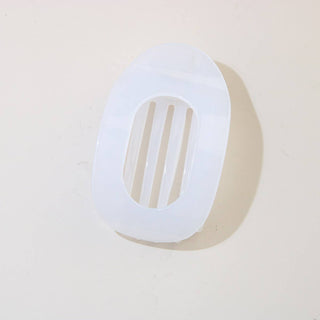 Oval Flat Hair Clip for Women, Strong Grip Clamp_CWAHA07281
