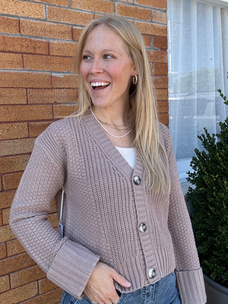 Warm Taupe Sweater