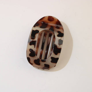 Oval Flat Hair Clip for Women, Strong Grip Clamp_CWAHA07281