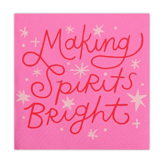 Making Spirits Bright Disposable Beverage Napkins