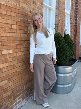 Almond Sweater Pant