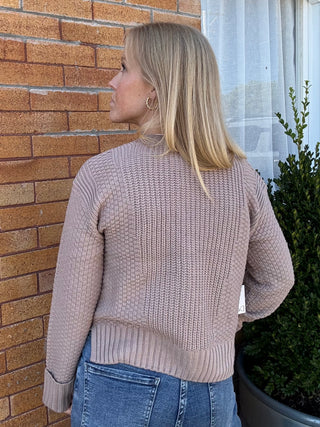 Warm Taupe Sweater