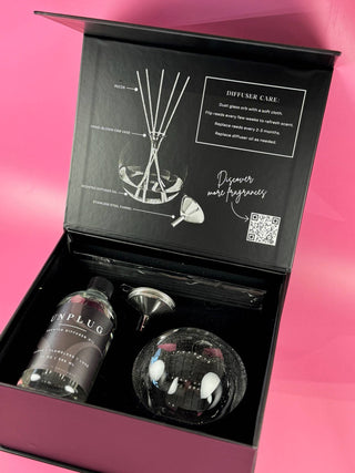 Luxe Reed Diffuser I Oil Diffuser Set