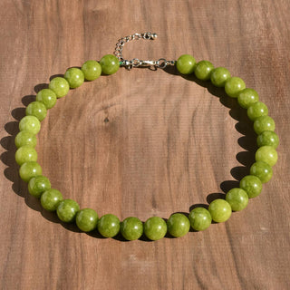Natural Stone Beaded Necklace