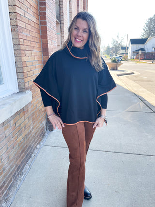 Marybelle Poncho Top