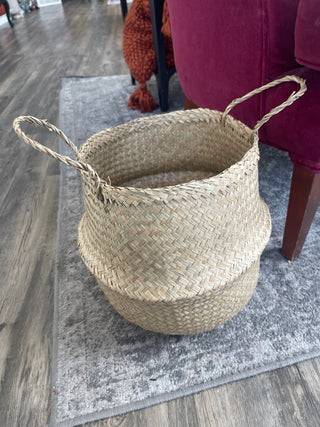 Boho Seagrass Basket