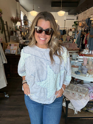 Star Patchwork Top